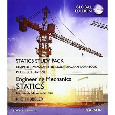£13.10 • Buy Engineering Mechanics: Statics: Statics, Study Pack, SI Edition, Hibbeler, Russe