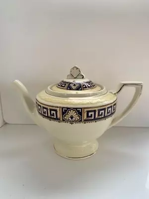 J&G Meakin Neo Classical Teapot For Two 'Sunshine' Pattern - SOL Range - C1930 • £14.99