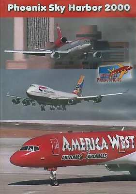 Phoenix Sky Harbor Airport 2000 Airliner DVD • $19.25