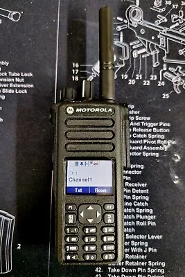 Motorola XPR7550e UHF WITH 3000MAH BAYTERY! EXCELLENT CONDITION 10/10. • $500