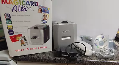 ALTO Magicard Color ID Card Printer With Ink  M9006-380 - Good Condition • $200