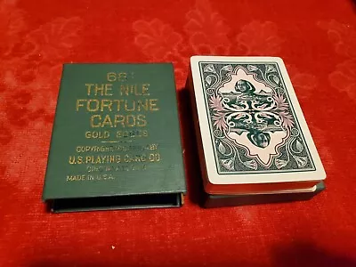 Vintage Antique The Nile Fortune Telling Cards 68x With Gold Edges 1904  Rare ! • $79.99