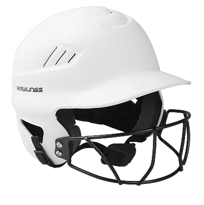 Aerodynamic Softball Helmet With Visor And Breathable System Matte White • $51.50