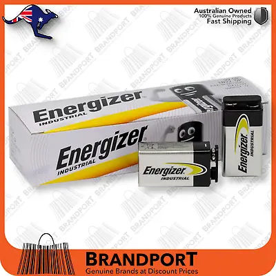 12x 9V Battery E-Block PP3 MN1604 Energizer Industrial Professional ✅BBD:12-2025 • $40.95