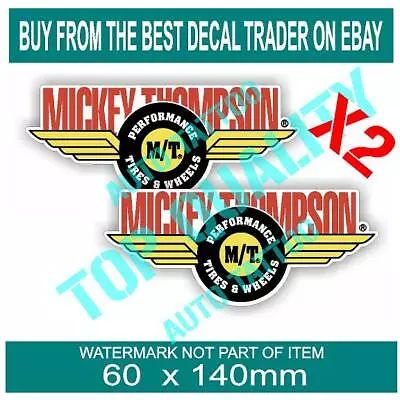 MT SPEED MICKEY THOMPSON Decal Sticker Retro Vintage Americana Decal Hot Rat Rod • $5.80