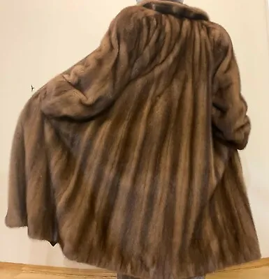 Long Sable Coat Luxurious Vintage Brown Premium Russian Fur Coat • $3499