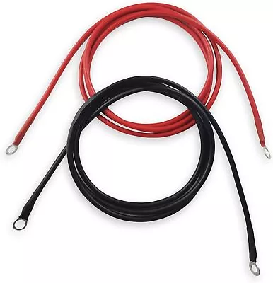 0 Gauge Wire6 Ft Professional Pure Copper Wire Battery Cable Battery Terminals • $54.99
