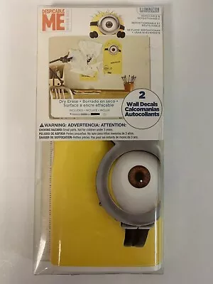 Minions Despicable Me Wall Decals Dry Erase Peel & Stick Repositionsble  • $6.95