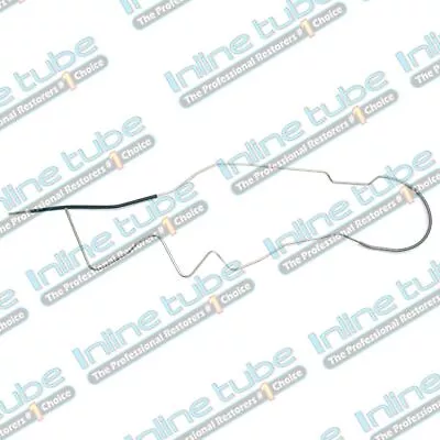 68-69 Chevelle Hardtop Main Fuel Line 3/8  Front To Rear Stainless Steel • $117