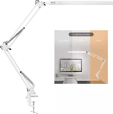 LED Desk Lamp Architect Task Lamp Metal Swing Arm Dimmable Drafting Table • $43.99