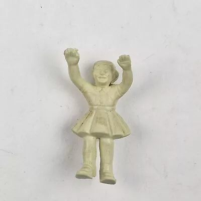 Marx Vinyl Dollhouse Figure Girl Swinging Playing Tin Litho Playset Replacement  • $6.99