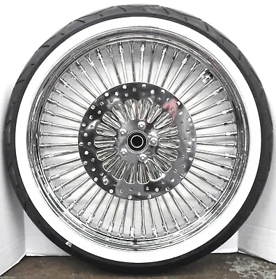 DNA 52 Mammoth Spoke Tire W/ Rotors Front & Rear Package For Harley Softail • $1799