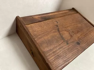 Vintage Child’s Lap Desk Wood With Storage 9 X 14 X 2 • $39.99