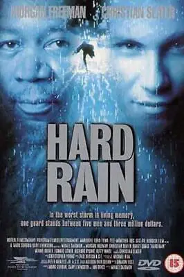 Hard Rain DVD (1999) Morgan Freeman Salomon (DIR) Cert 15 Fast And FREE P & P • £2.83