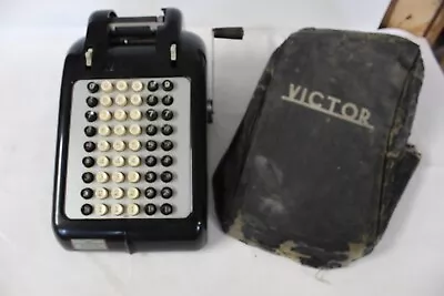 1940 Vintage 600 Series Victor Adding Machine W/Original Cover • $79.95