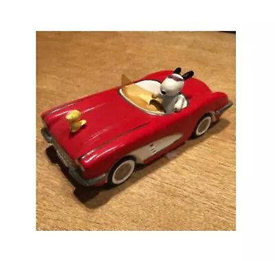 Willitts 1988 Snoopy Vintage Music Box Red Corvette • $249