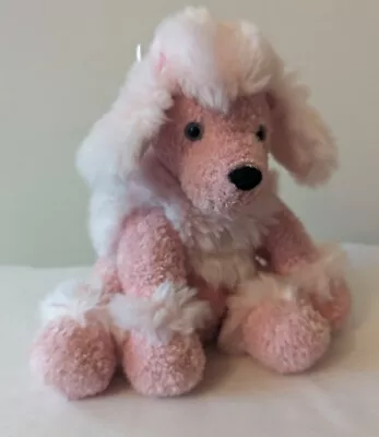 Mary Meyer Sweet Rascals Pink Poodle Puppy Dog 9  Plush Stuffed Animal Toy • $12.95