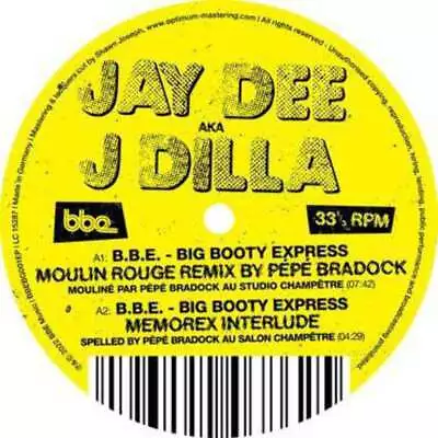 J Dilla - B.B.E. NEW Sealed Vinyl LP Album • $23.99