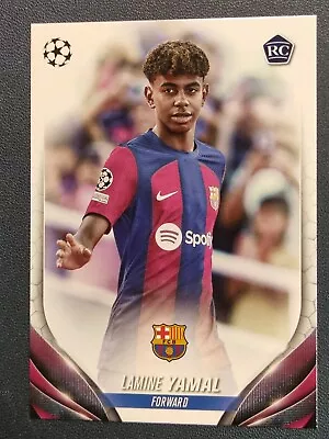 Yamal SP RC ROOKIE VARIATIONS Topps Flagship UCC UEFA 2023/2024 Barcelona Lamine • $0.99