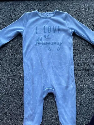 Bnwot Matalan Baby Sleepsuit Size 3-6 Months • £0.99