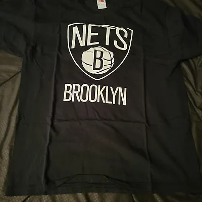 Brooklyn Nets T Shirt Sga Black Xl Nba Basketball Barclays Center Ny Party City • $14