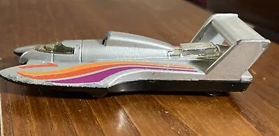 Vintage Hot Wheels Mattel 1995 Hydroplane Silver 1:64 Scale  • $4.50