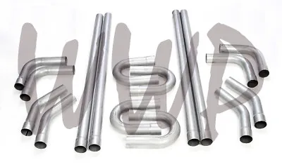 Aluminized Steel 2.25  Custom Exhaust Tubing Mandrel Bend Pipe Straight U-Bend • $199.95