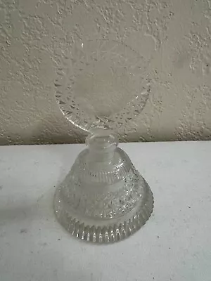 Vintage Czech Glass Or Crystal Clear Perfume Bottle Complete Stopper W/ Dauber • $75