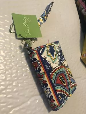 Vera Bradley Marina Paisley Super Smart Wristlet New NWT • $17