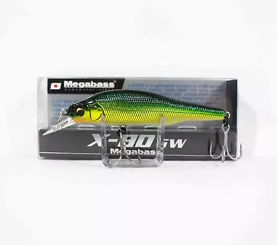 Megabass X-80 SW Slow Sinking Lure GG Golden Lime OB (1799) • $20.50