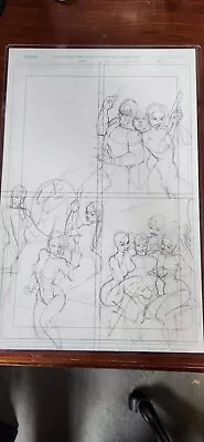 JSC J Scott Cambell Early Danger Girl Preliminary Original Cover Art For 3 Cover • $1999.95