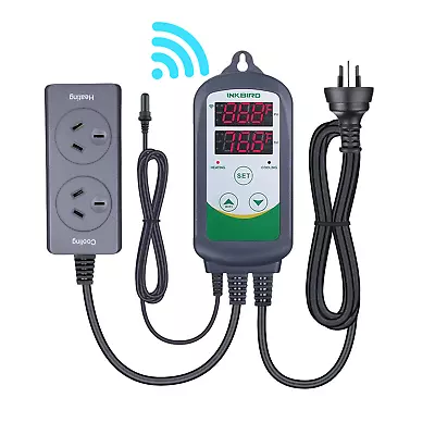 $58.50 • Buy Inkbird Aquarium Thermostat ITC-308 WIFI Temperature Controller Aquatics Tank AU