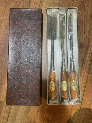 £486.67 • Buy Japanese Chisel Nomi Carpenter Tool 3 Set 411-B71