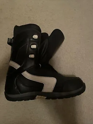 Mens Morrow Snowboard Boots Black Size 8 Great Condition Snowboarding • $35