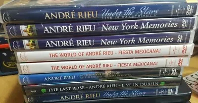 £4.99 • Buy Various Andre Rieu Dvds At Excellent Prices And Multi Purchase Discount