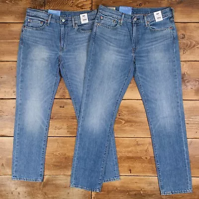 NEW Levis 511 Jeans Stonewash Blue Denim Genuine Slim Stretch Fit BNWT Levi • £36.99