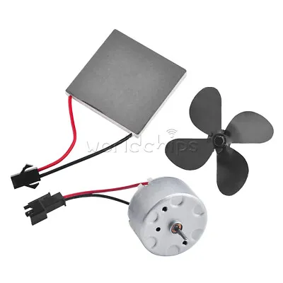 Thermoelectric Power Generator Peltier Module 4 X 4 Cm Stove Fan Repair Part Kit • $7.35
