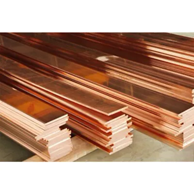 1pcs 99.9% Copper Cu Metal Flat Bar Copper Strip Copper Plate Thick 1.5 - 12mm • $302.28