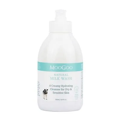 $59.90 • Buy MooGoo Natural Milk Wash 500mL Pump :: Creamy Hydrating For Dry Skin