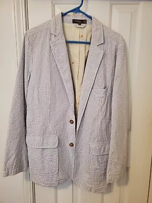 Fossil Men's Lined Nautical Blazer Size Small • $20