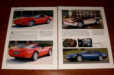 ★★1995 Chevy Corvette Spec Sheet Info Photo Print 95 Zr1 Zr-1 Pace Car Lt1★★ • $6.29