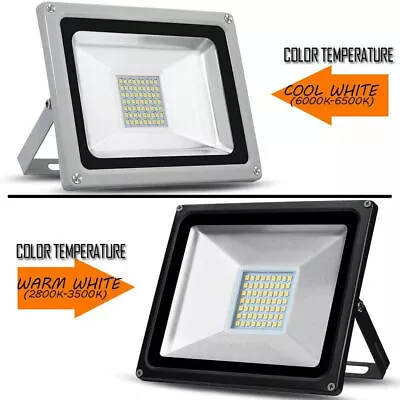 Bright 10-500Watt LED Flood Light Cool White Outdoor Spotlight Garden Yard Lamp • $18.35