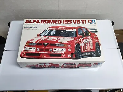 TAMIYA 1/24 Model Kit  ALFA ROMEO 155 V6 TI 1993 DTM CHAMPION #7Nannini #8Larini • $120