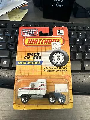 1990 Matchbox New Model #8 Mack CH-600 MOC!  SE • $18.99