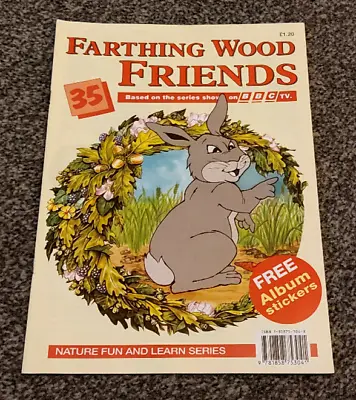 Farthing Wood Friends Issue 35 Bbc Animals Of Farthing Wood Children Kids Comic • £3.50