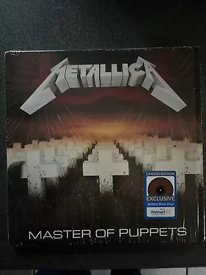 Metallica Master Of Puppets Walmart Exclusive Battery Brick Vinyl. (Seam Split) • $15