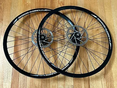 American Classic Wheelset 26” Disc MTB Front Rear 135mm 8-10 Spd Vintage QR • $235