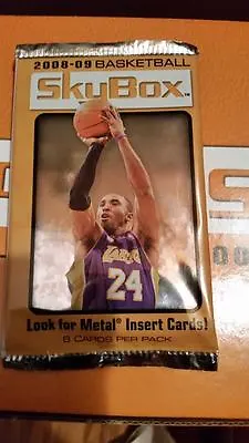 2008-09 Skybox Basketball Card Pack- Rookie Kobe-jordan-autos 10k Ruby Metal Gem • $24.99
