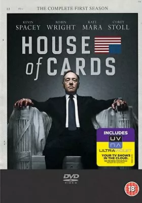 House Of Cards - Season 1 DVD TV Shows (2013) Kevin Spacey New Amazing Value • £2.20