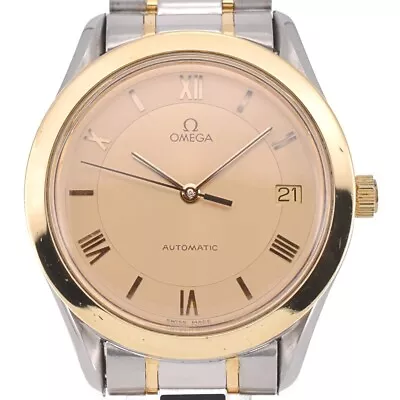 OMEGA Classic Date 3300.10 K18YGBezel Cal.1110 Automatic Men's Watch G#127598 • $979.30